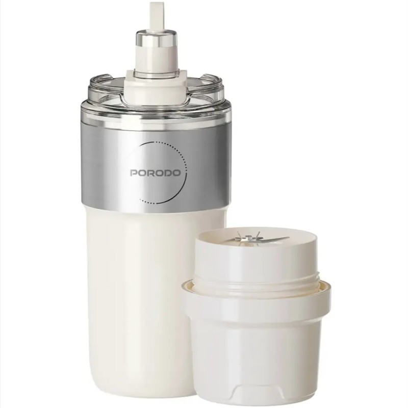 ماگ مخلوط کن پرودو سرد و گرم 6 ساعت مدل Porodo Vacuum-Insulated Stainless Blender Cup PDGCZK378