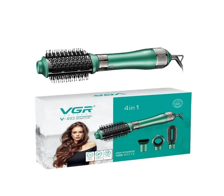 سشوار حرفه ای 4 کاره ی وی جی آر مدل VGR V-493