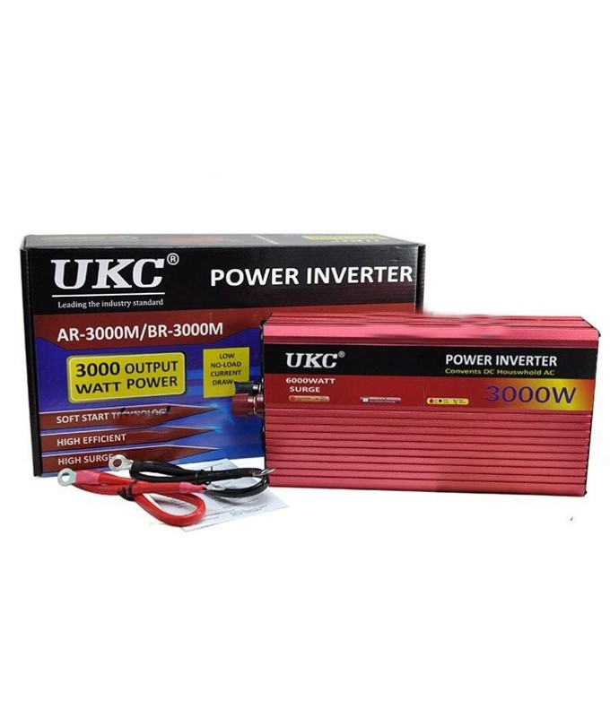 اینورتر 3000 وات UKC مبدل 12 ولت به 220 ولت خودرو
