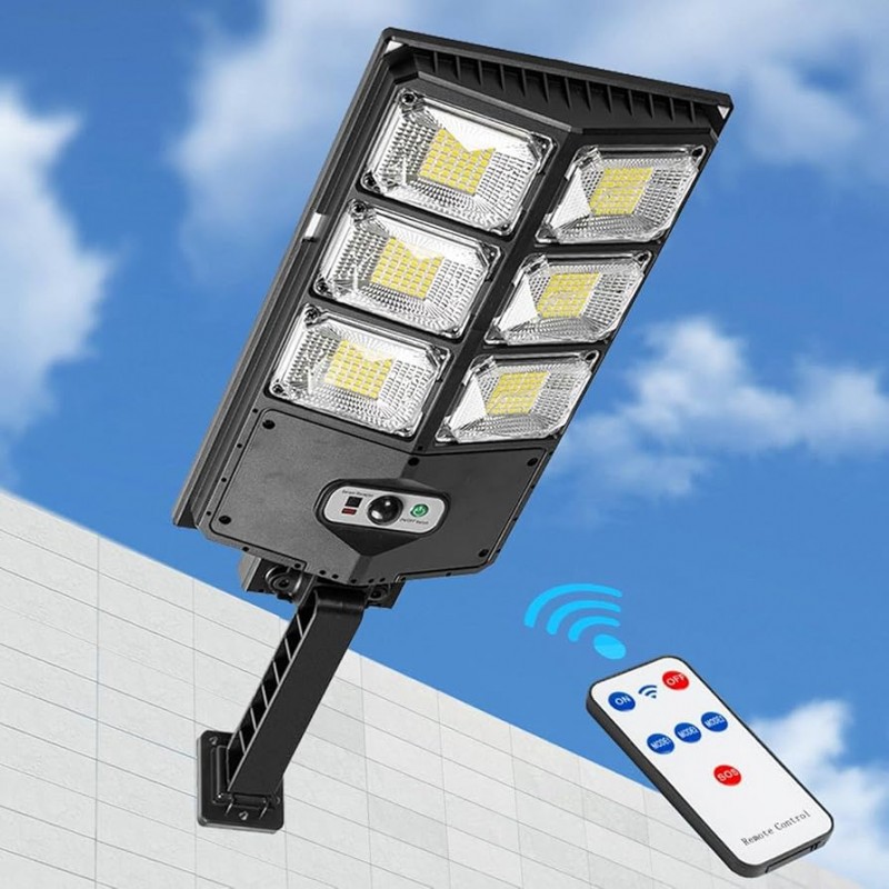 لامپ سولار خیابانی  کنترل دار مدل w789B