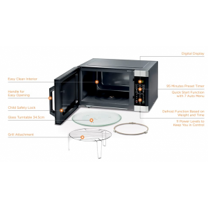 مایکروویو ۴۲ لیتری کنوود مدل MWM42