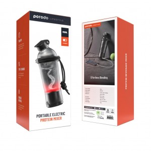 شیکر شارژی پرودو 550 میلی Porodo Lifestyle portable protein mixer