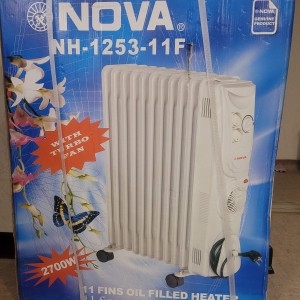 شوفاژ روغنی 11 پین نوا مدل Nova NH-1253-11F