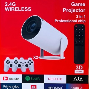 پروژکتور بیسیم گیمینگ مدل Game Projector 3D