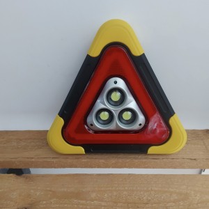 چراغ اضطراری خورشیدی قابل شارژ مثلثی Cob Lamp