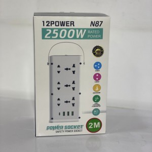 سوکت چند منظوره  رومیزی مدل Power Socket N87