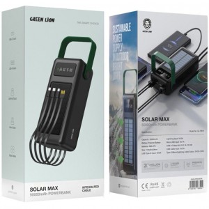 پاوربانک 50 هزار سولار گرین لاین مدل Solar Max