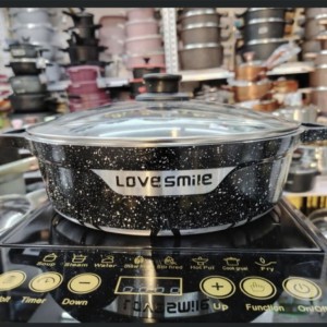ماهیتابه LOVE SMlLE گرانیت سایز 28
