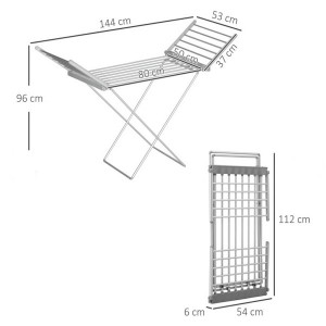 رخت خشک کن برقی جیپاس مدل GDR63059UK