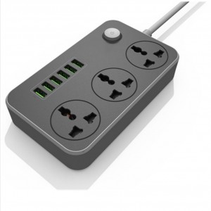 سه راهی برق خانگی 6USB AUTO MAX 3.4A