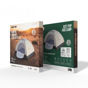 چادر کمپینگ سه نفره گرین لاین مدل Green GT3-Plus Camping Tent