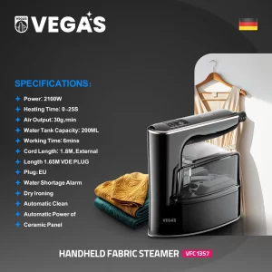 اتو بخارگر دستی مخزن دار  وگاس مدل 1357