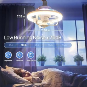 پنکه سقفی لامپ دار AROMATHERAPY FAN LIGHT