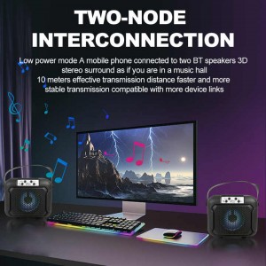 اسپیکر بلوتوثی  4 اینچ مدل ZQS1490W