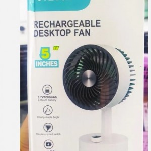 پنکه رومیزی شارژی  JieJia مدل QQS24-T05