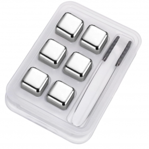 یخ استیل 6 عددی فلزی خنک کننده نوشیدنی