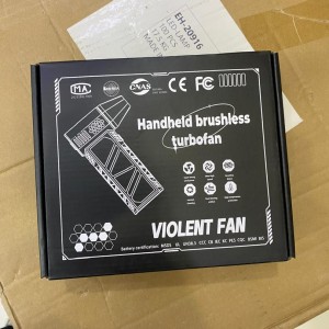 جت فن کیف دار Handheld brushless turbofan