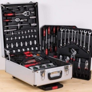 مجموعه جعبه بکس و ابزار 187 پارچه چمدانی