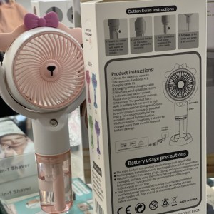 مینی پنکه مه پاش  Mini fan 8201