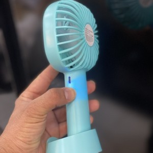 پنکه مه پاش دستی با هولدر موبایل مدل Beauty Fan