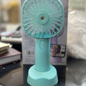 پنکه مه پاش دستی با هولدر موبایل مدل Beauty Fan