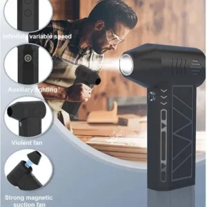 جت فن چراغ دار Mini Jet Fan