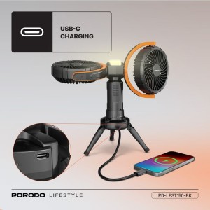 پنکه رومیزی پرودو مدل Dual-Head Oscillating Fan