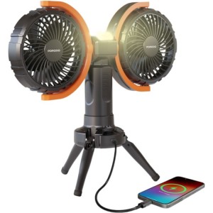 پنکه رومیزی پرودو مدل Dual-Head Oscillating Fan