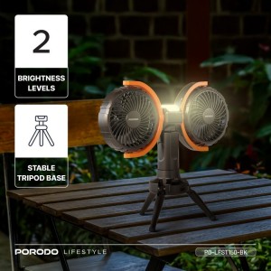 پنکه رومیزی پرودو مدل Dual-Head Oscillating Fan