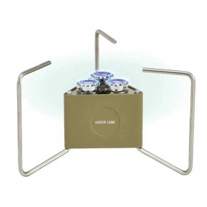 اجاق گاز کمپینگ تاشو سه شعله گرین لاین Green Lion مدل 3Burner Foldable Camping Stove