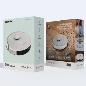 جاروبرقی رباتیک هوشمند گرین لاین مدل Smart Robot Vcuum Cleaner