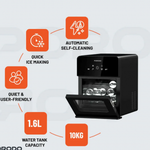 یخساز 10 کیلویی  پورودو Porodo Sphere ice Machine PD-LFST091-BK