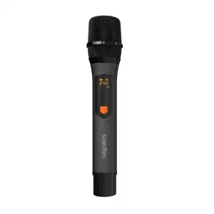 میکروفون بی‌سیم قابل شارژ آلومینیومی مدل Porodo Soundtec Duo Mic