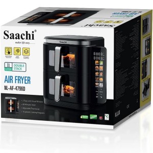 سرخ کن دو طبقه 11 لیتری ساچی مدل NL-AF4796D
