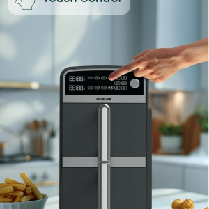 سرخ‌کن دوطبقه ۱۰ لیتری گرین لاین مدل Double-Decker