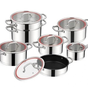 سرویس قابلمه استیل 13 پارچ نیولند مدل 2925