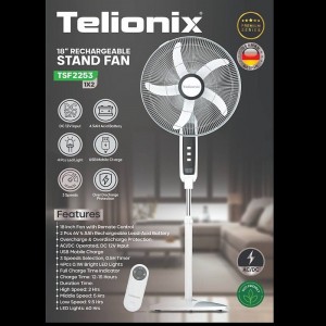 پنکه شارژی ایستاده تلیونیکس مدل TSF2253