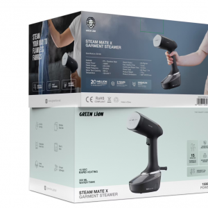 بخارگر دستی گرین لاین مدل Green Lion Steam Mate X GNGS1500WBLK