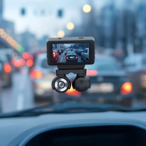 دوربین ثبت وقایع خودرو 4K پاورولوژی Powerology Dual Lens Dash Camera P4KCAM108