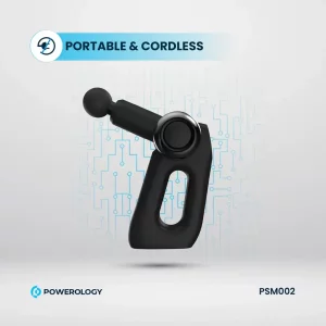 ماساژور تفنگی پاورولورژی مدل Powerology Full-Body Massage Gun PSM02