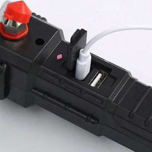 چراغ قوه 8 کاره اورجینال LED 3W Torch