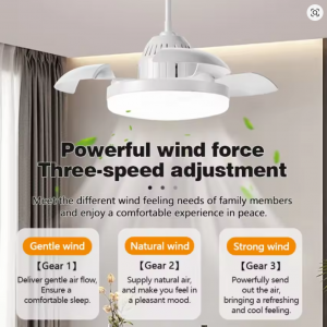 پنکه چراغ دار سقفی Invisible fan light