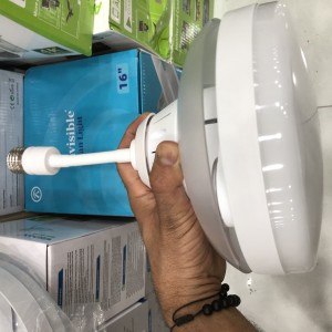 پنکه چراغ دار سقفی Invisible fan light