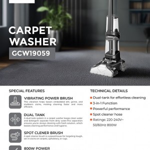 فرش شوی و مبل شوی جیپاس مدل GCW19059
