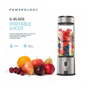 مخلوط کن شارژی پاورولوژی مدل Powerology PN6BPJBK