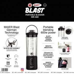 شیکر شارژی مایر مدل MR-660