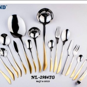 سرویس قاشق و چنگال 135 پارچ نیولند مدل 2984TG