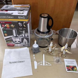 خردکن دو کاسه سیلورکرست مدل MZ-2021