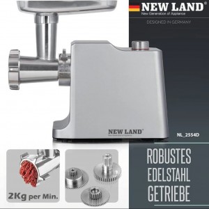 چرخ گوشت استیل نیولند مدلNL-2554D