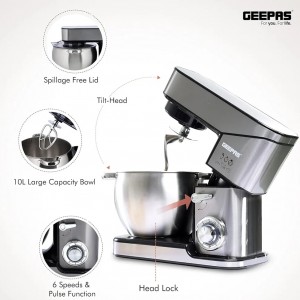 همزن کاسه دار 10 لیتری جی پاس مدل GSM43041